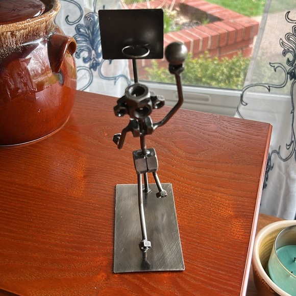 Modern Metal Sculpture Basketball player in action, Art Sculpture - Picture 5 of 8